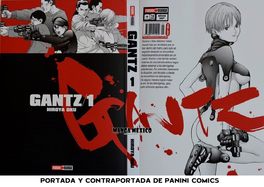 Evaluación de Gantz de Panini Manga - Manga México