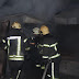 Голосіївські вогнеборці ліквідували пожежу на території гаражного кооперативу