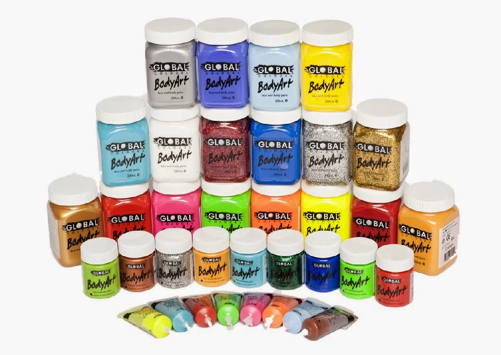 Body Paint Materials Body Art and Painting