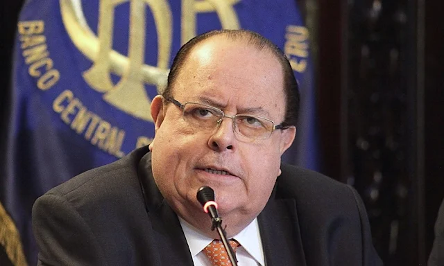 El presidente del BCR, Julio Velarde