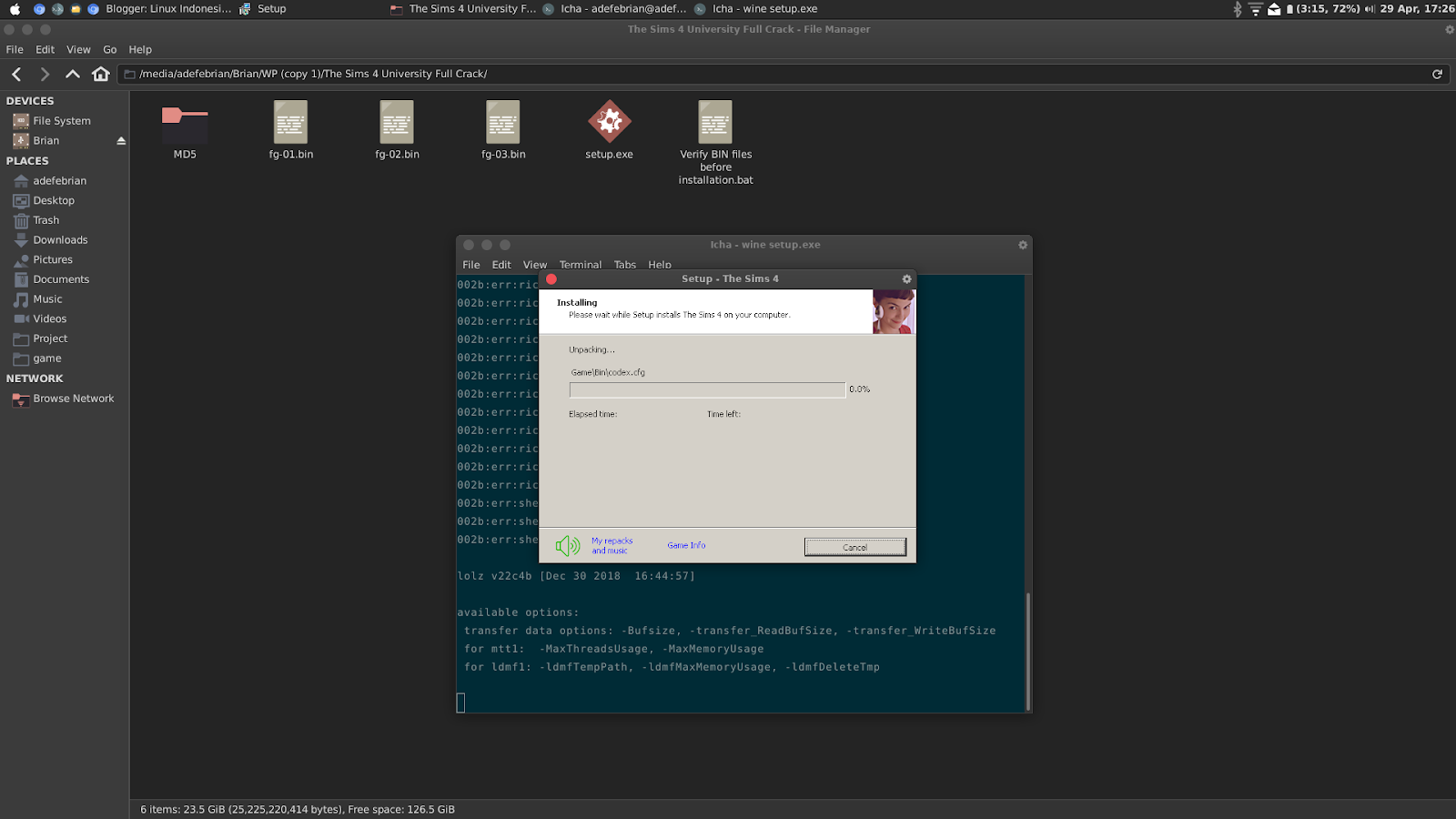 Tutorial Bermain The Sims 4 di Linux ImooNews