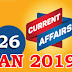 Kerala PSC Daily Malayalam Current Affairs 26 Jan 2019