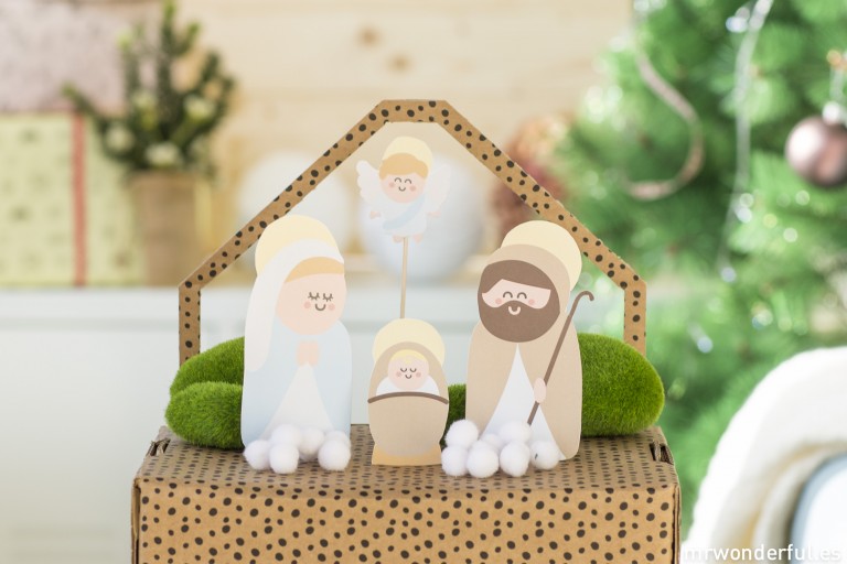 6 Belenes de papel imprimibles para hacer en familia 6 Belenes de papel imprimibles para hacer en familia