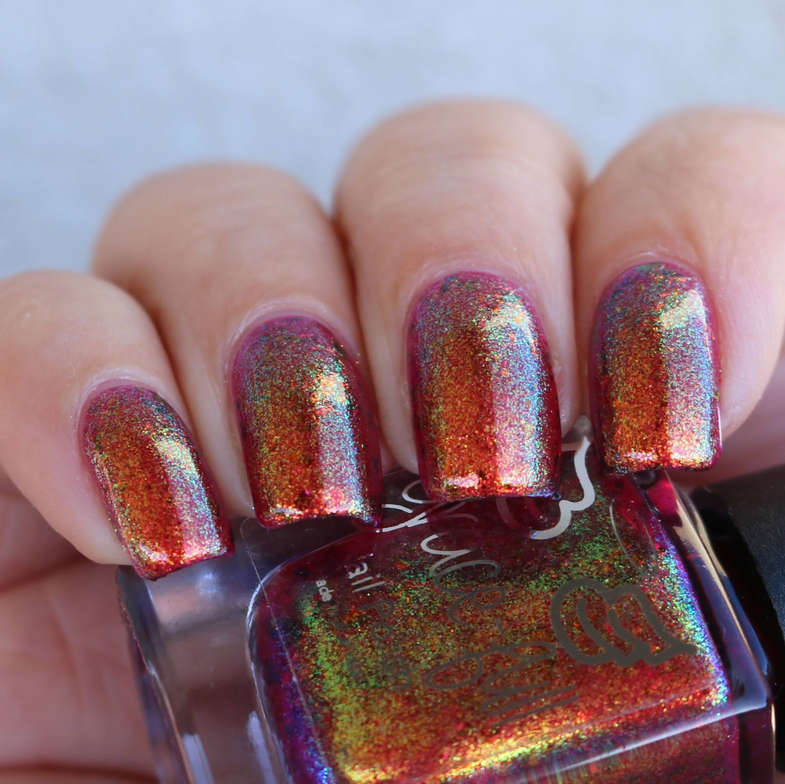 Grace-full Nail Polish Superwoman swatched by Olivia Jade Nails