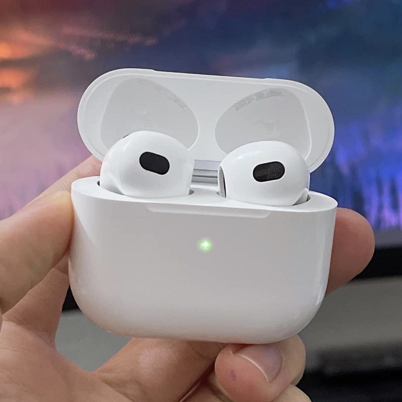 Tai Nghe AirPod 3 Âm Thanh Vòm Tai Nghe Bluetooth Hổ Trợ Mic Cảm Ứng Bảo hành 6 Tháng