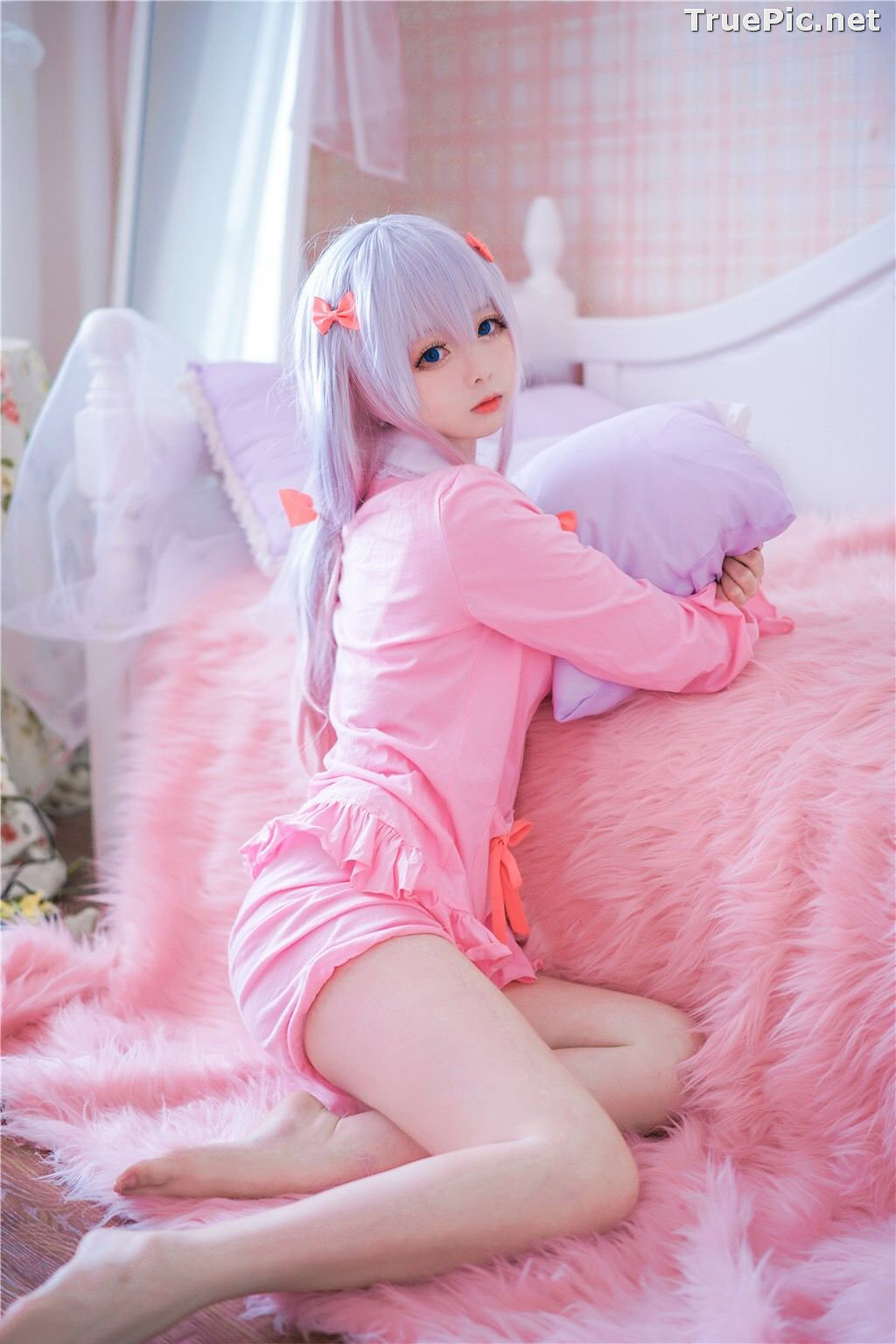 Image [MTCos] 喵糖映画 Vol.048 - Chinese Cute Model - Lovely Pink - TruePic.net - Picture-17