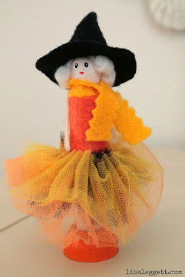 Candy Corn Witch by Nixiebum on Flickr