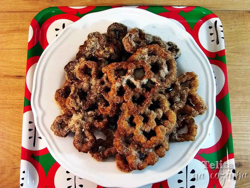 filhoses de forma com especiarias