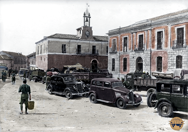 toledo guerra civil color 