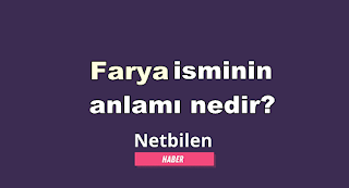 farya ne demek