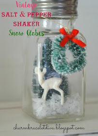Our Hopeful Home: Vintage Salt and Pepper Shaker Snow Globes