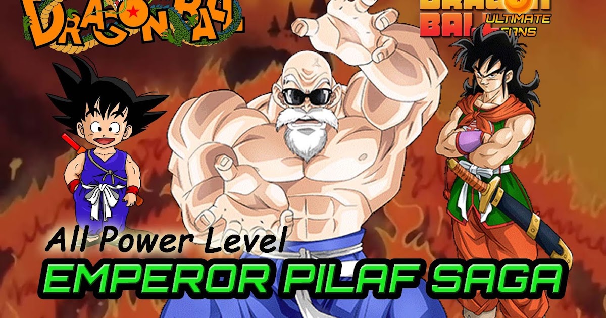 DB All Power Levels Emperor Pilaf Saga