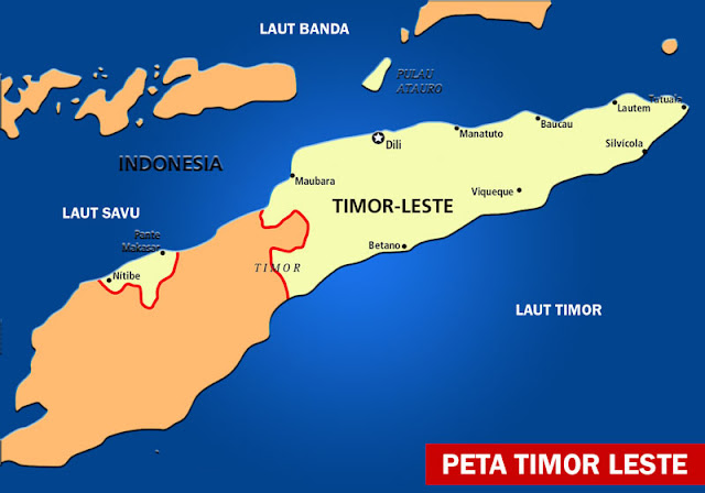 Peta Timor Leste
