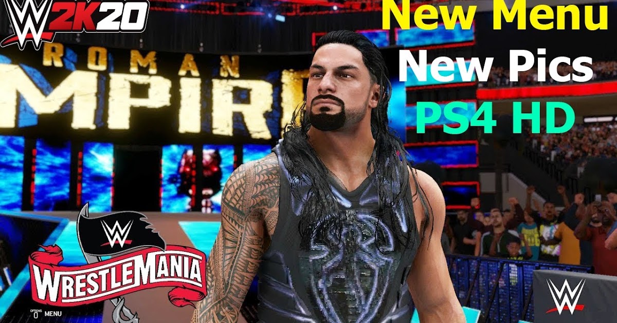 WWE 2K20 PPSSPP Best HD Graphics Mod Patch II Gamer Tech