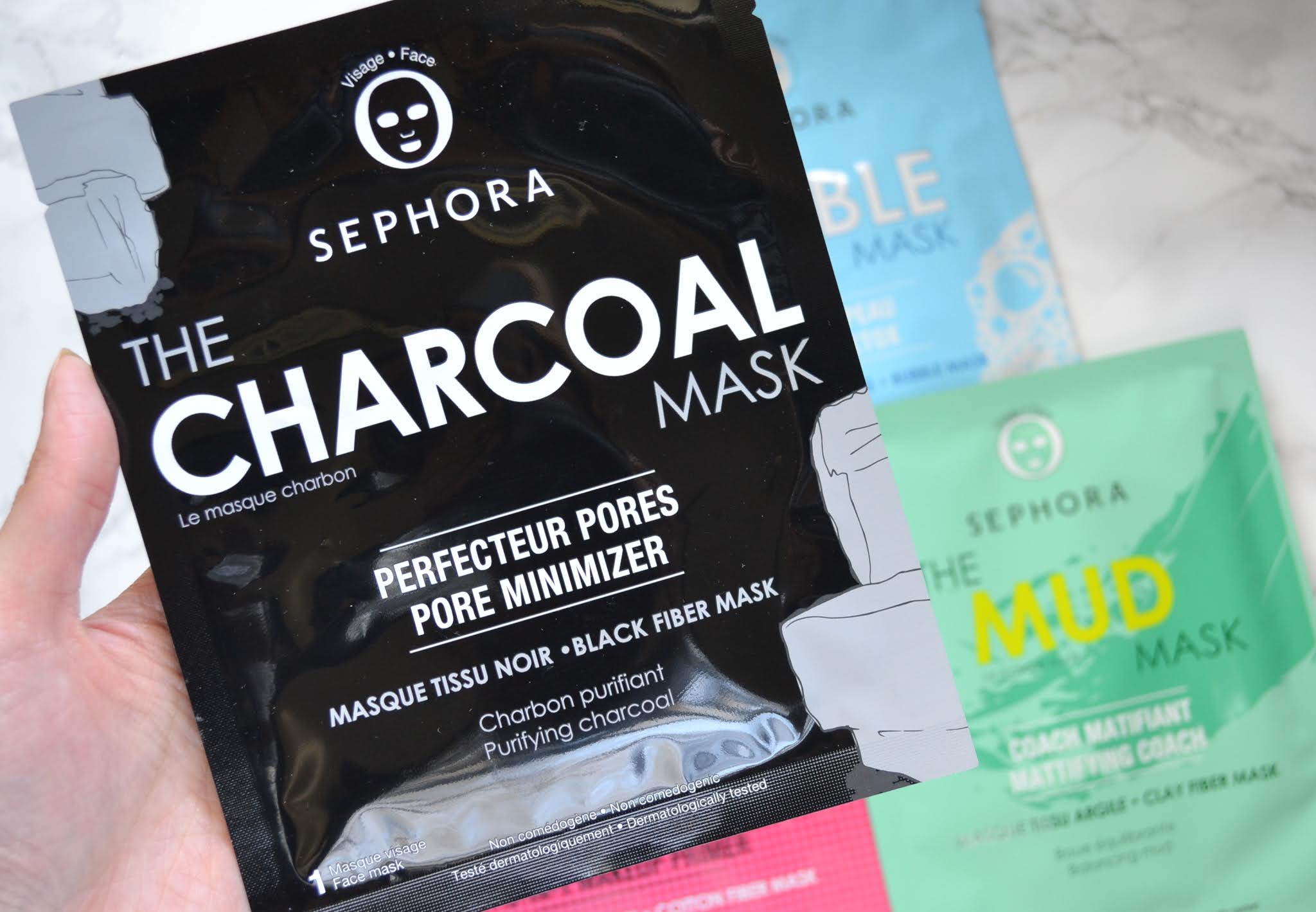 SHEET MASK | Sephora Collection Mud, Charcoal | Cosmetic Proof | beauty, nail art and lifestyle blog