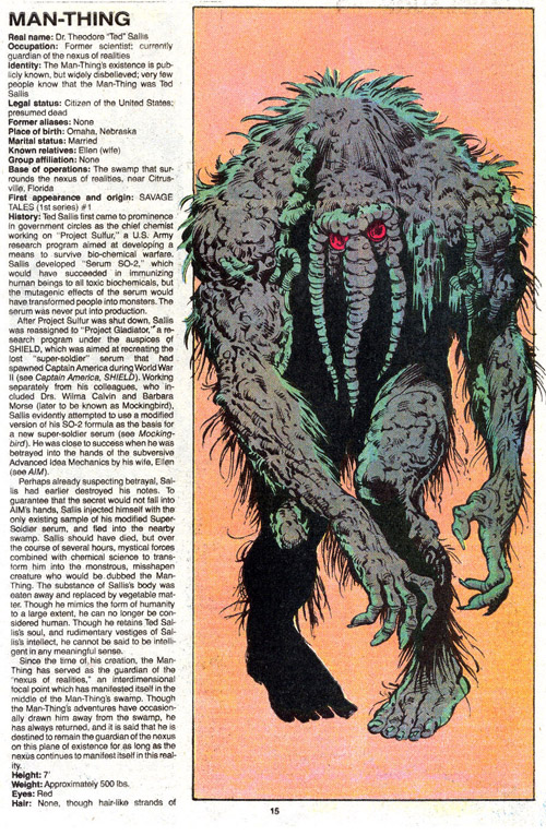 Man v Swamp, who wins?