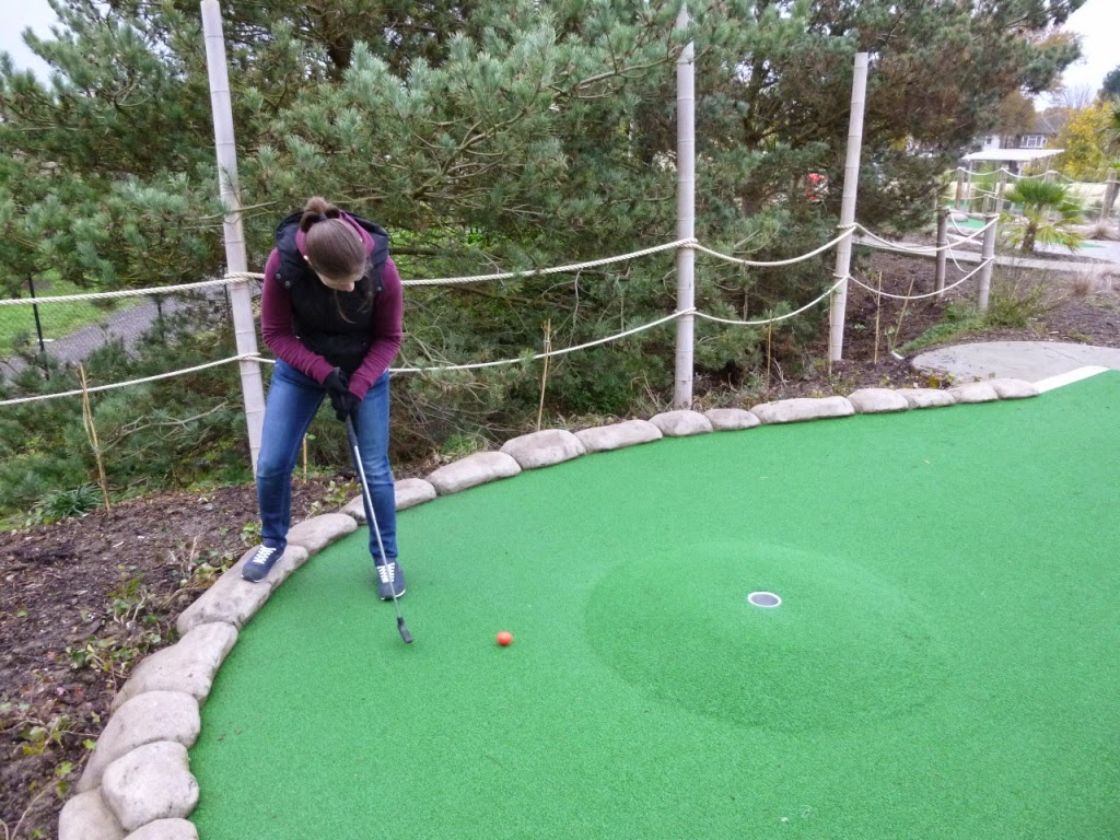 The Ham and Egger Files Adventure Golf at Horton Park Golf Club in Epsom