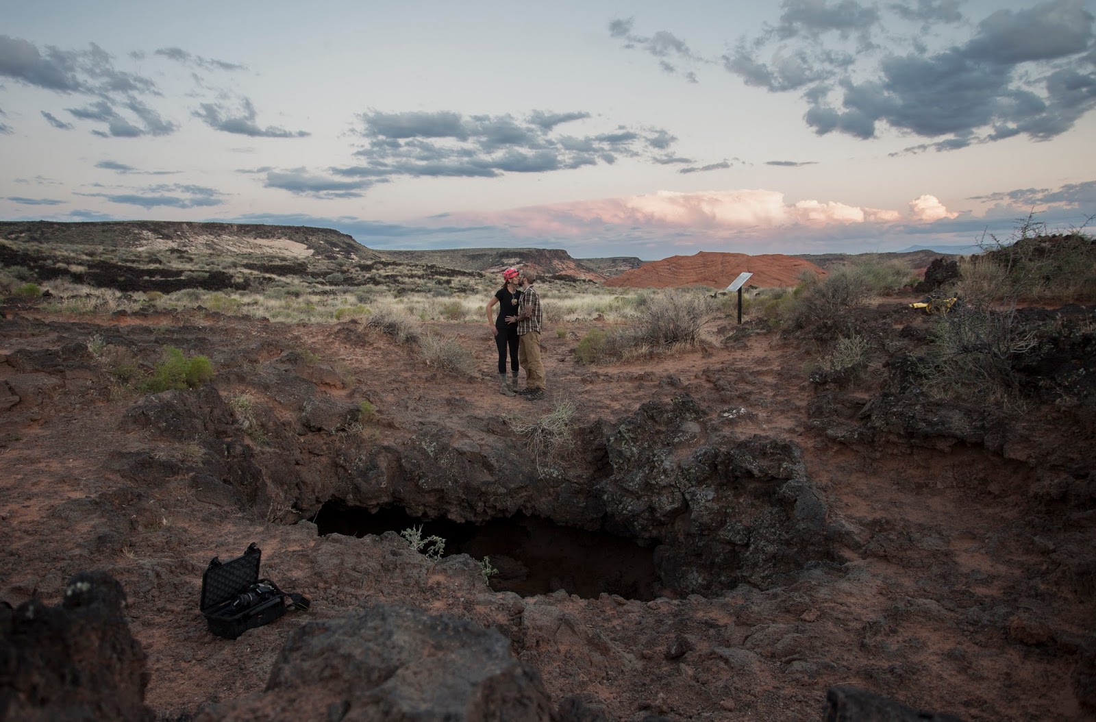 LAVA TUBES OF SNOW CANYON STATE PARK ADAM HAYDOCK