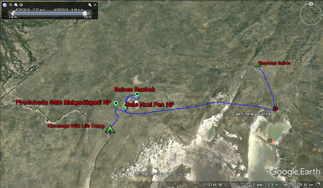 Día 14: De Nata a Nxai y Makgadikgadi Pan. Noche en SKL Campsite Kumaga - Botswana y Cataratas Victoria. Viaje por libre de 19 dias (11)