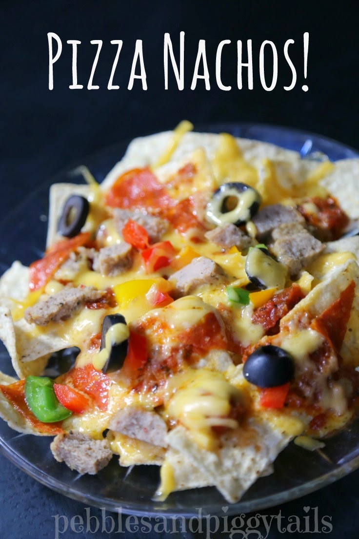 Family Nacho Night with Pizza Nachos and Italian Nachos | Making Life ...