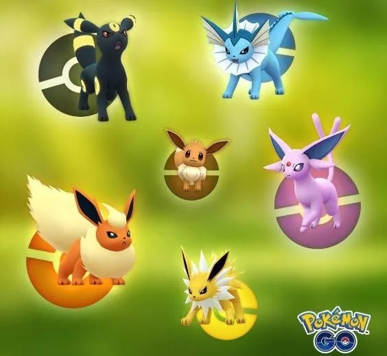 Pokémon Blast News - Nota sobre o Pokémon Go: para evoluir Eevee em Espeon  e Umbreon, a regra é a mesma das formas anteriores. Você precisa dar um  apelido para o Eevee
