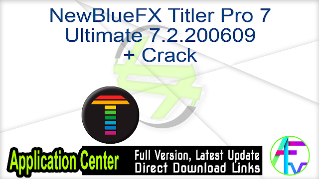 Newblue titler pro 2.0 Newblue titler pro 2.0