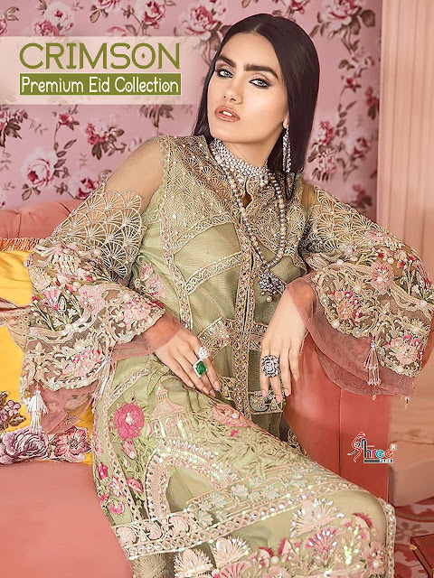 Shree fab Crimson Premium Eid Collection pakistani Suits