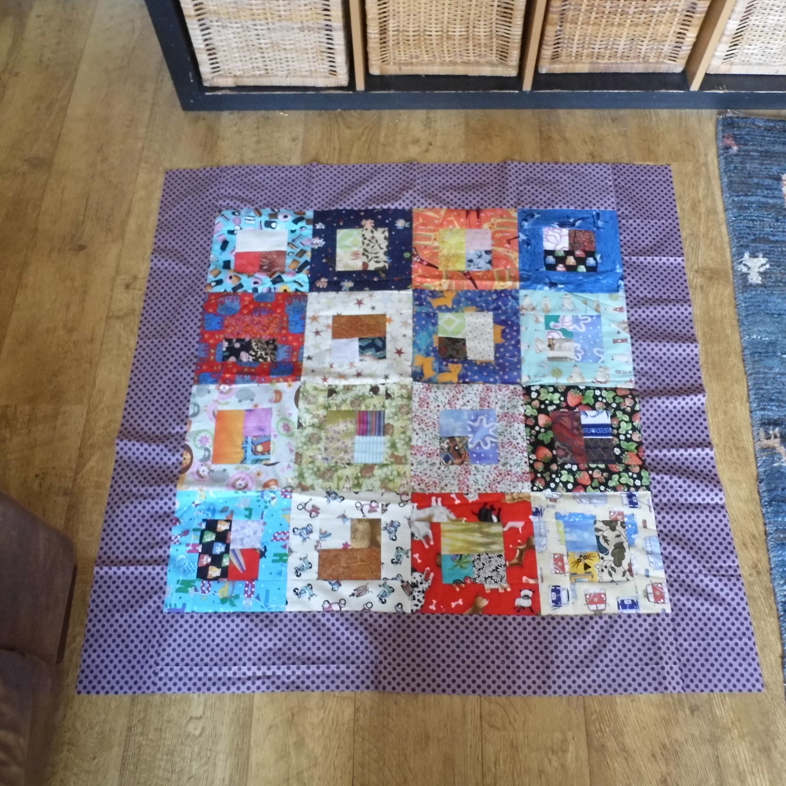Kate's Quilting (and other arty stuff) Another Project Linus Quilt