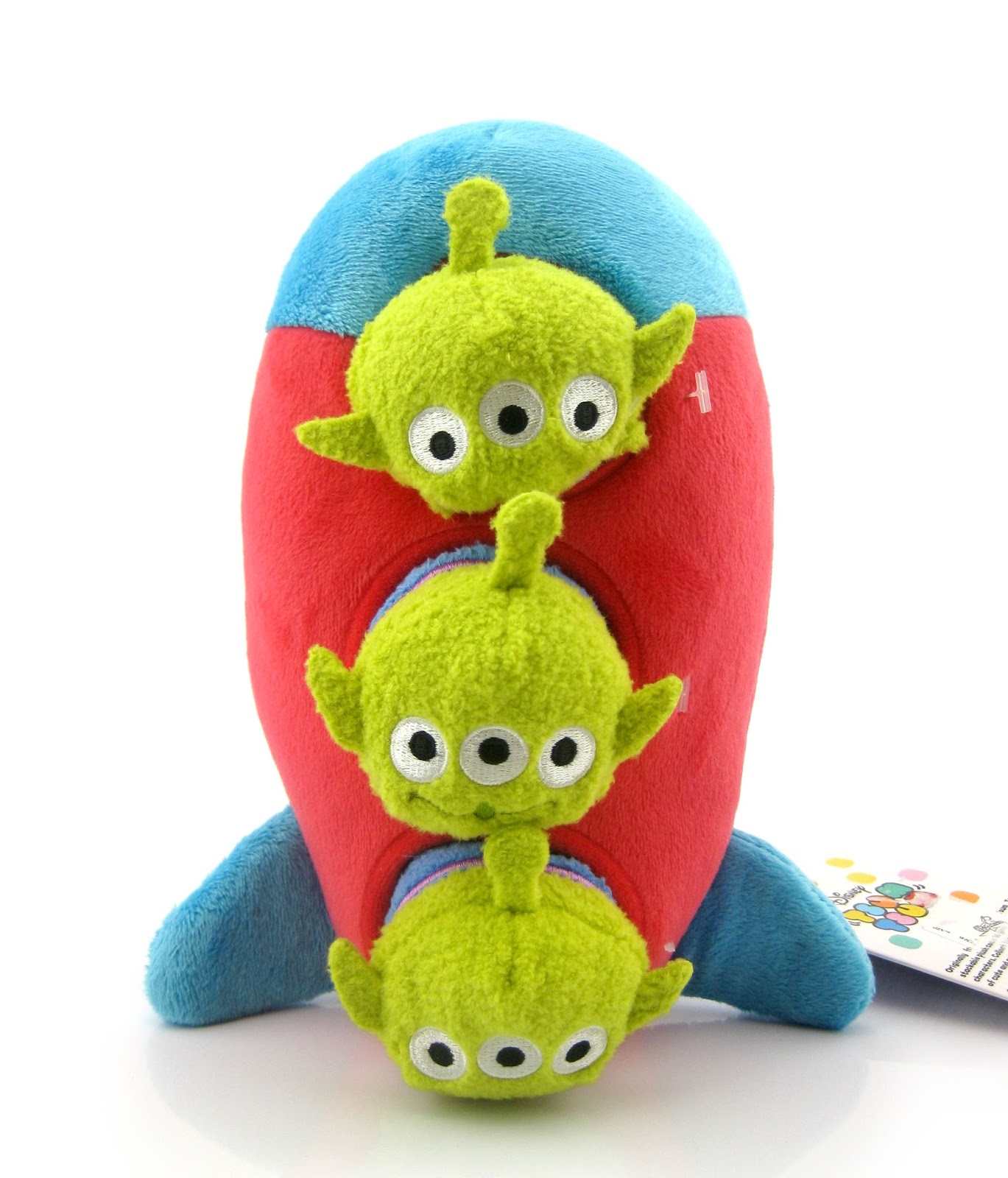 Disney Tsum Tsum Pixar Toy Story 3 Alien Mini Soft Toy Plush Beanie 