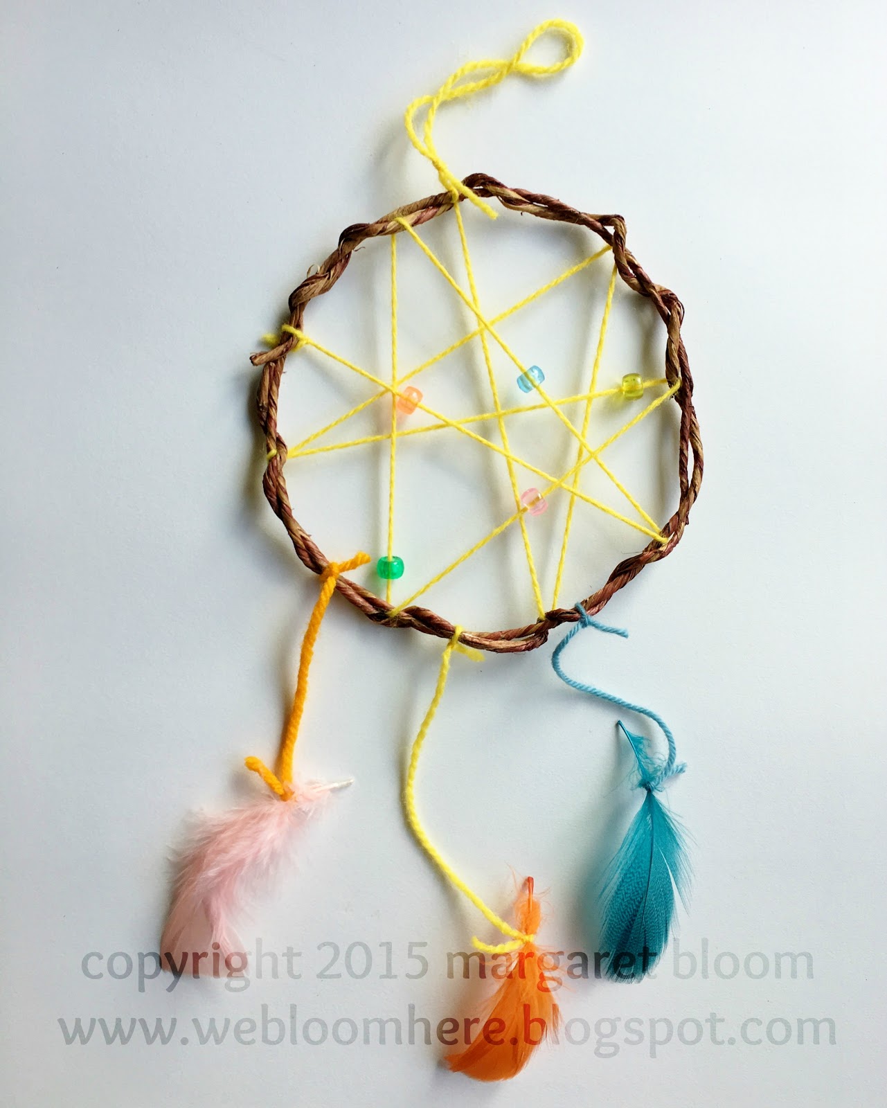 we bloom here: tutorial :: dream catcher