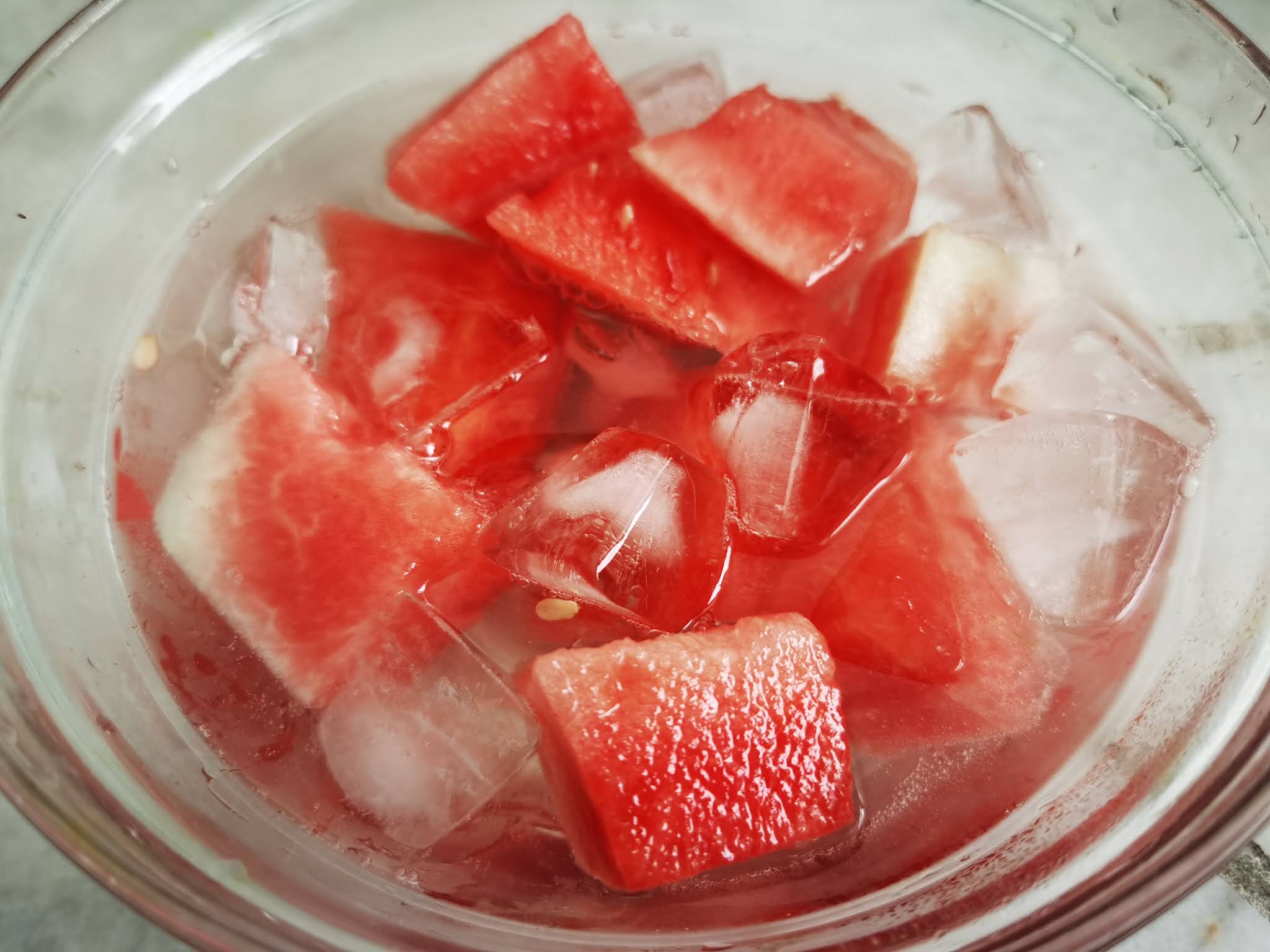 Korean Watermelon Dessert (Subak Hwachae) Food Momento