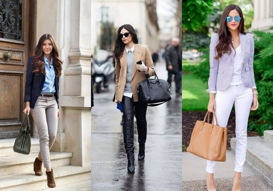 Oficina Look Juvenil Para Mujeres De 40 Mujer Looks Casuales Para Oficina  Looks Oficina Mujer Look Casual