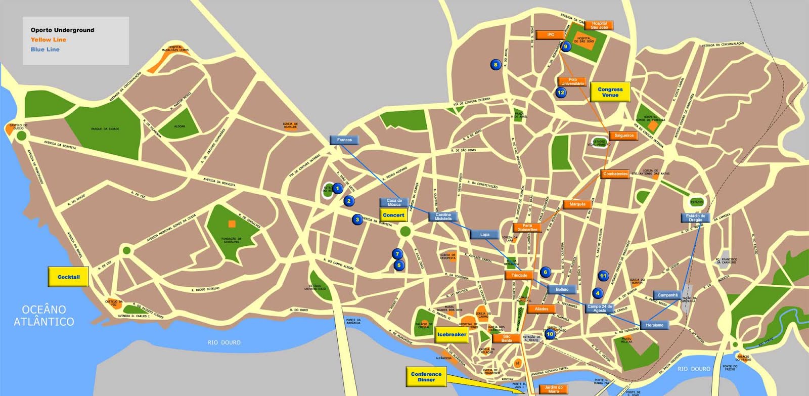 mapa da cidade do porto Mapas De Porto Portugal Mapasblog mapa da cidade do porto