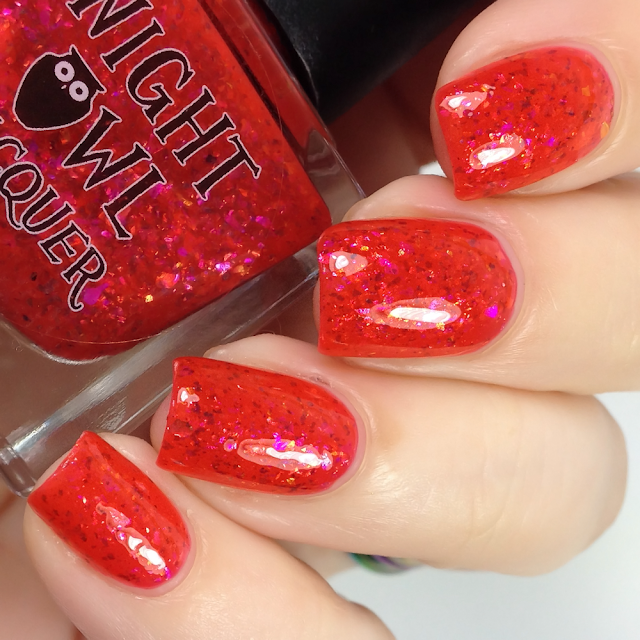 Night Owl Lacquer-The Blood Moon Rises