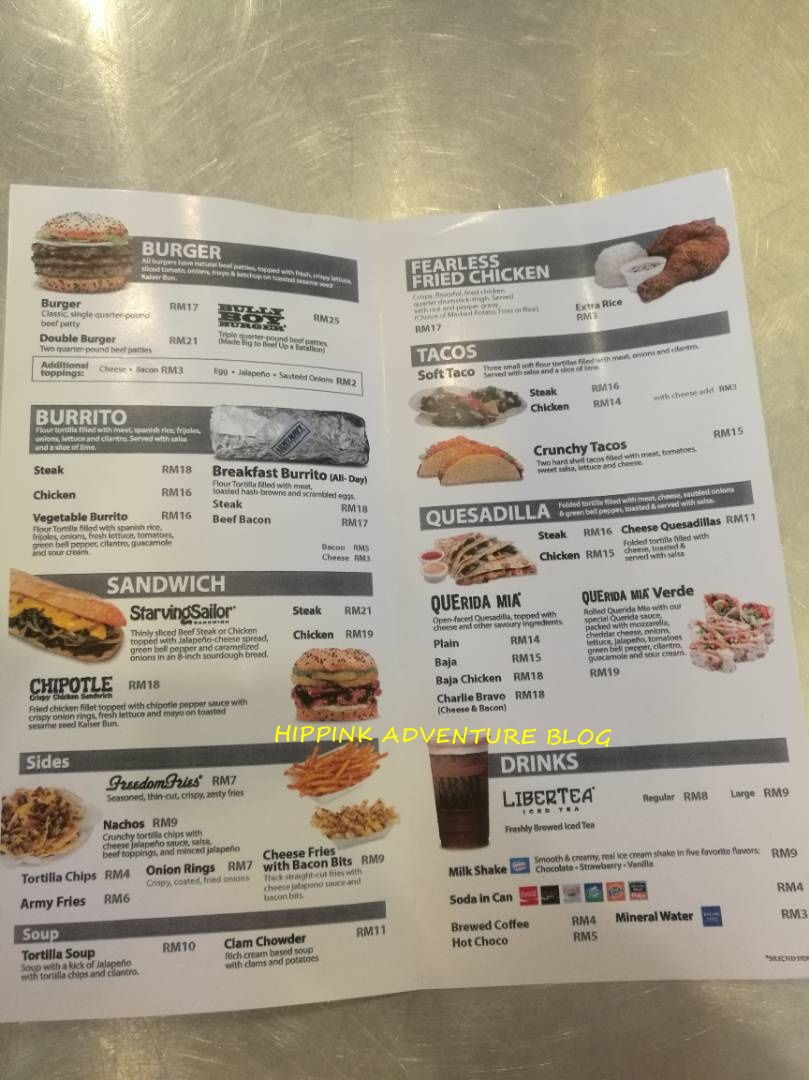 Hippink Adventure ARMY NAVY BURGER + BURRITO KK, IMAGO