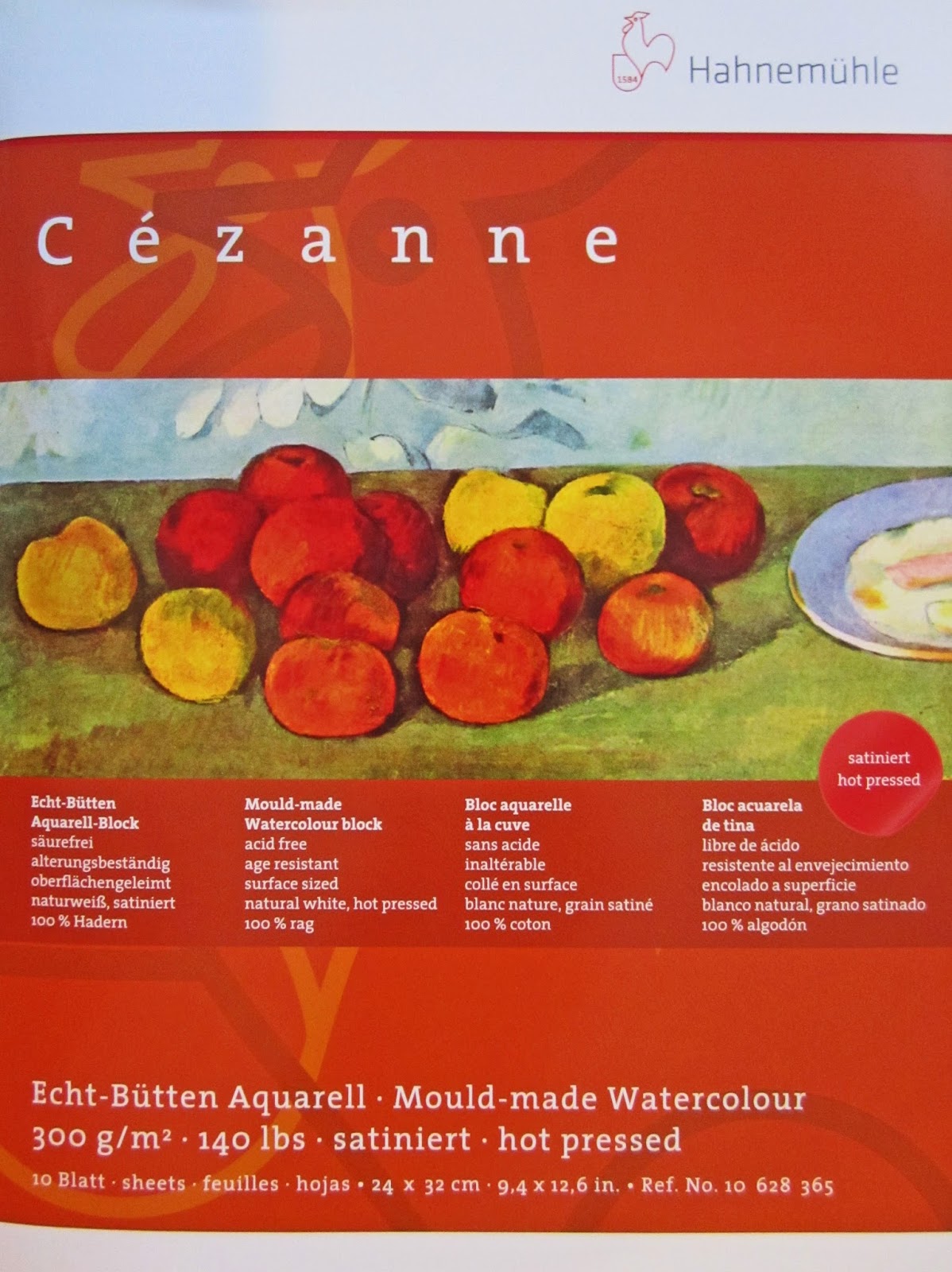 Cezanne Watercolor Paper, Hahnemuhle Water Color Paper