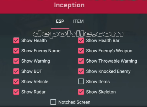 Pubg Mobile 0.17.0 Inception ESP, İtem Hilesi Nisan 2020 Android