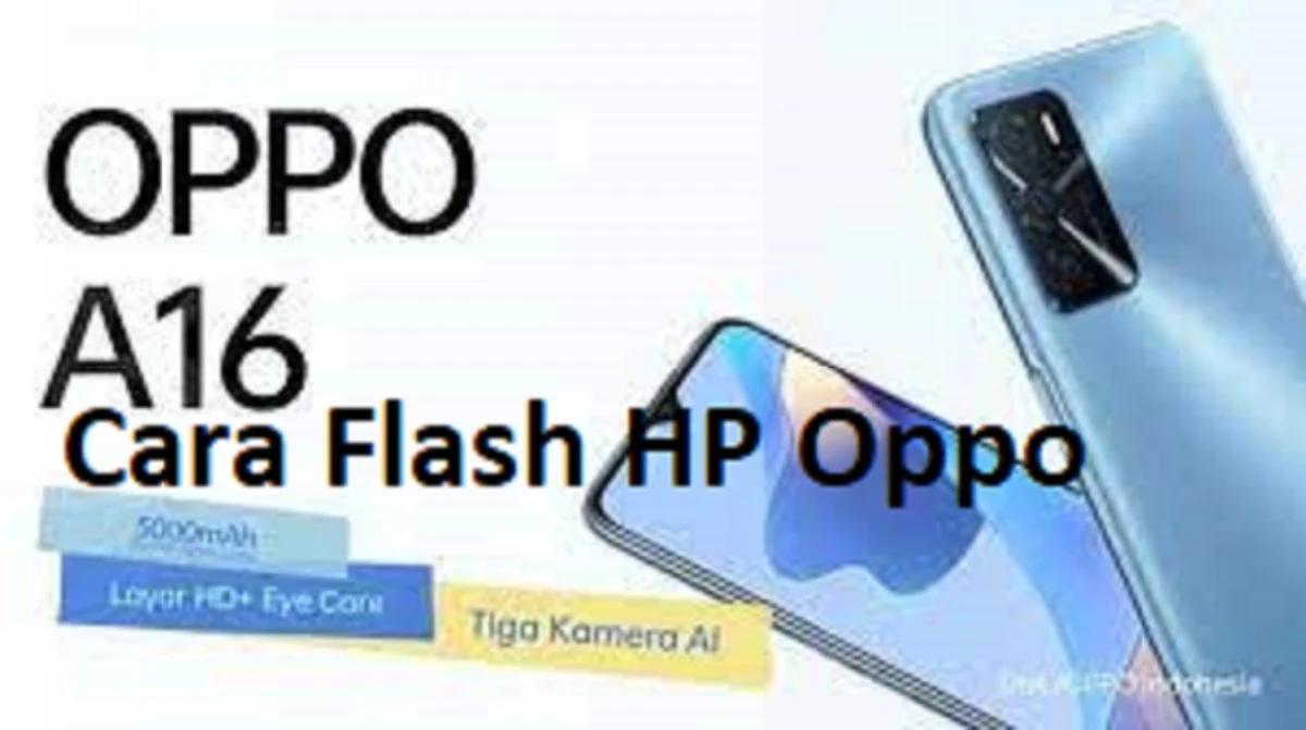 Cara Flash HP Oppo