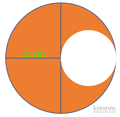 Contoh soal lingkaran gabungan
