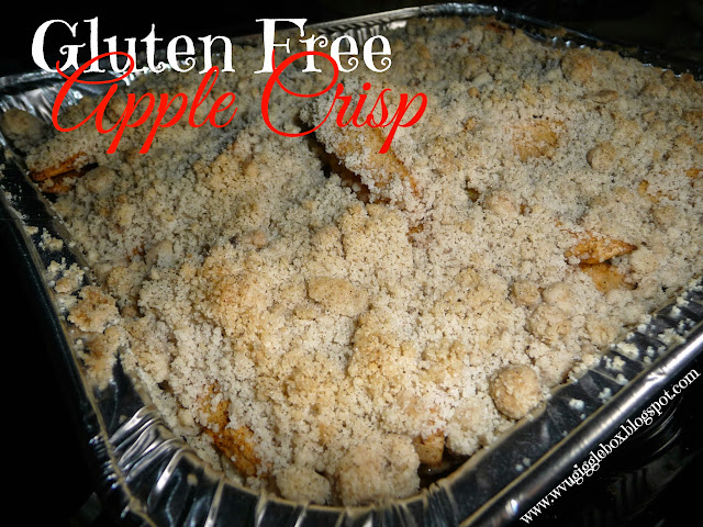 recipe, desert, apple crisp, gluten free,