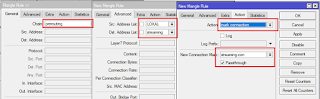 cara membuat paket koneksi antara raw dan mangle