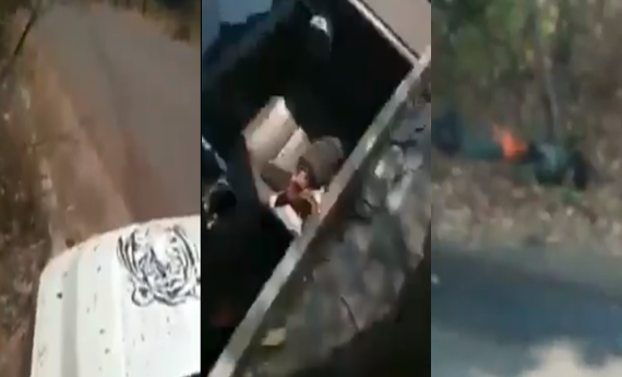 Video: A quienes ejecuto El CJNG fueron a los sobrinos de Los Correa, andaban con las camionetas rotuladas cuando se dirigían a una boda y fueron emboscados