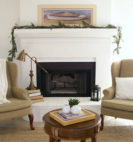 Outdated Fireplace Makeover