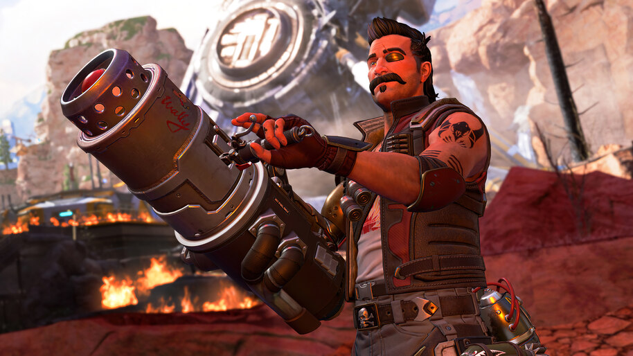 #5.3492, Apex Legends, Fuse, Cannon, 4K Wallpaper PC Desktop
