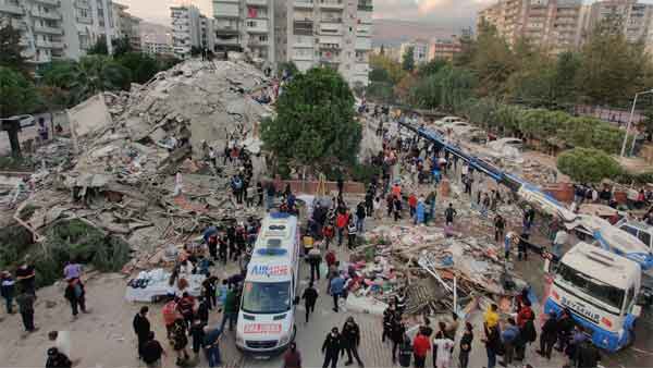 News, World, Turkey, Greece, Earth Quake, Tsunami, Flood, Rescue, Disaster, Death, Injury, 26 dead, buildings collapse as major quake hits Turkey, Greece