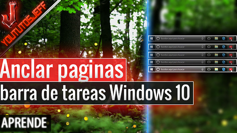 Como anclar paginas a la barra de tareas Windows 10 Fall Creators Update