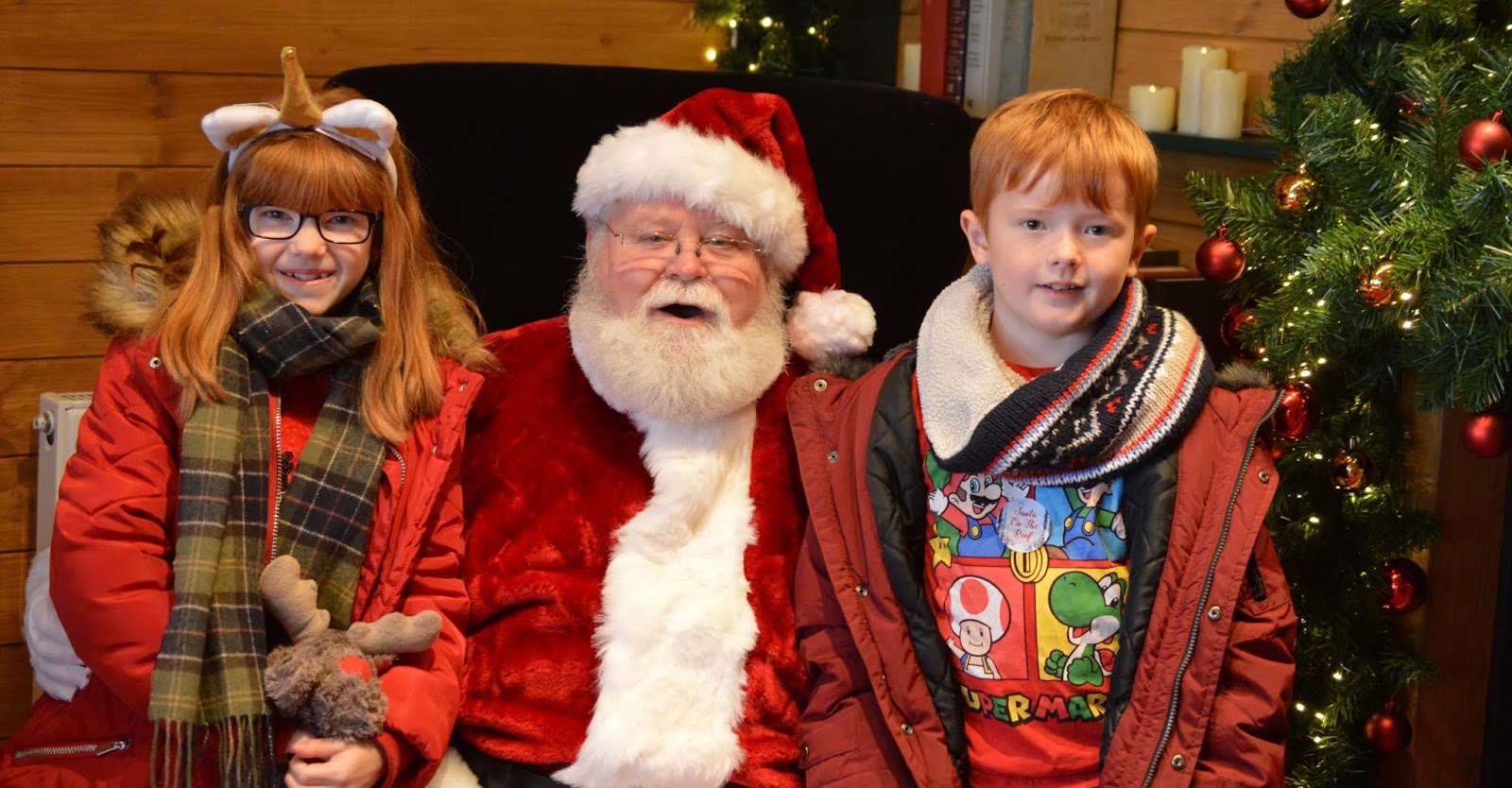 Santa on the Rooftop at Fenwick Newcastle | A Review  - photo with santa