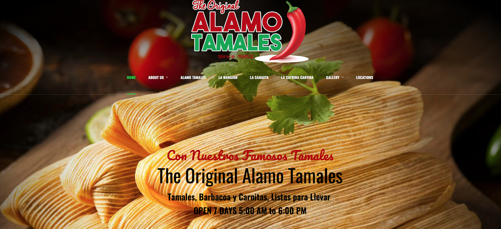Houston Food Explorers Mexican Alamo Tamales A Houston Institution