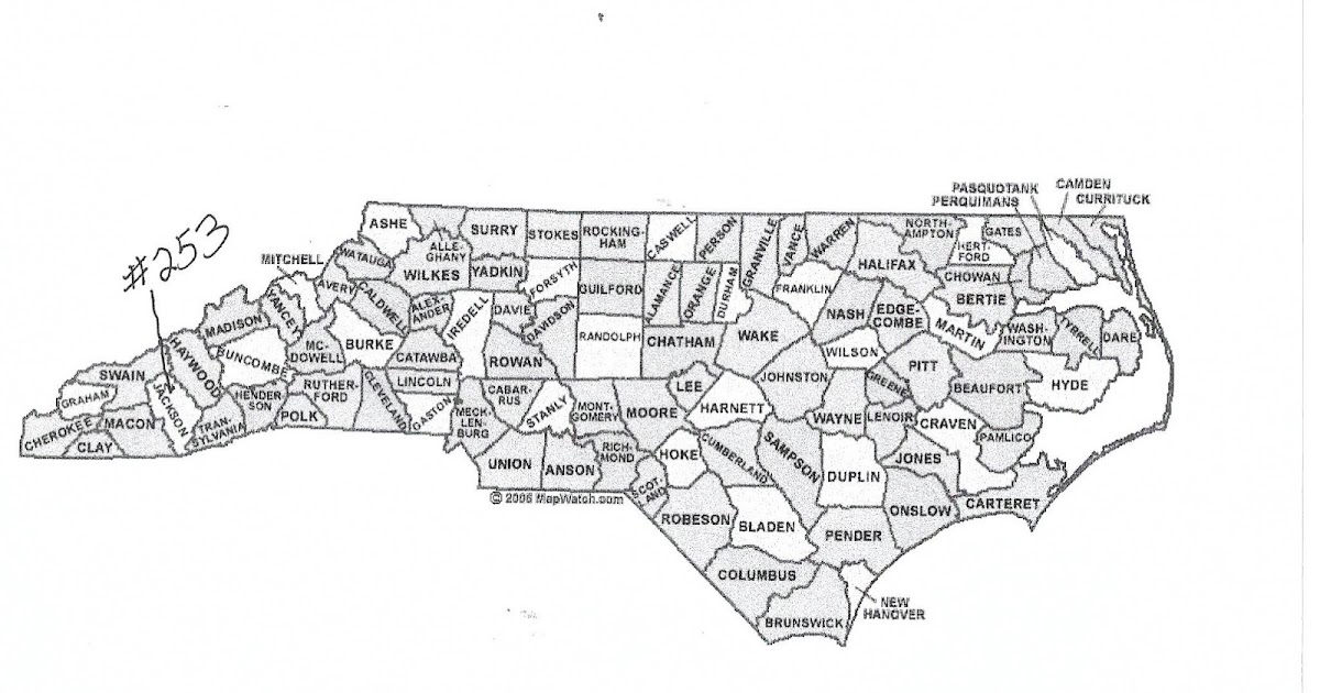 POSTCARD TRAVELER STOP 253 NORTH CAROLINA Postcards Jackson County