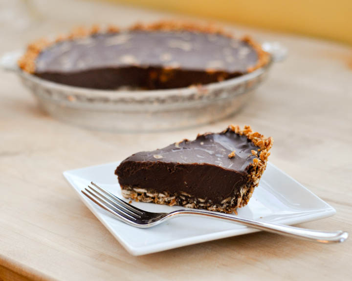 Beki Cook's Cake Blog Chocolate Pie with Pretzel Crust